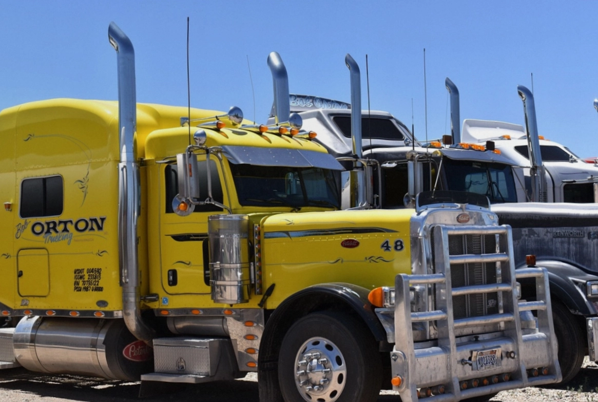 Mascot depot dock with a truck backed in